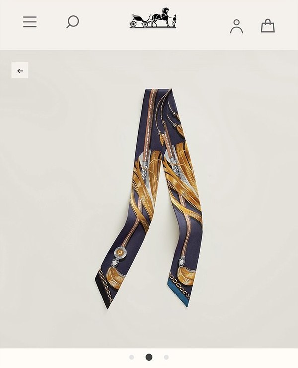 에르메스 Horse Parade 트윌리 스카프 4COLOR [매장가 100만원대]