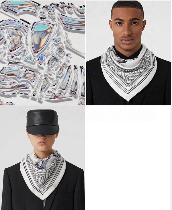 버버리 로고패턴 스카프 2COLOR [매장가 260만원대]