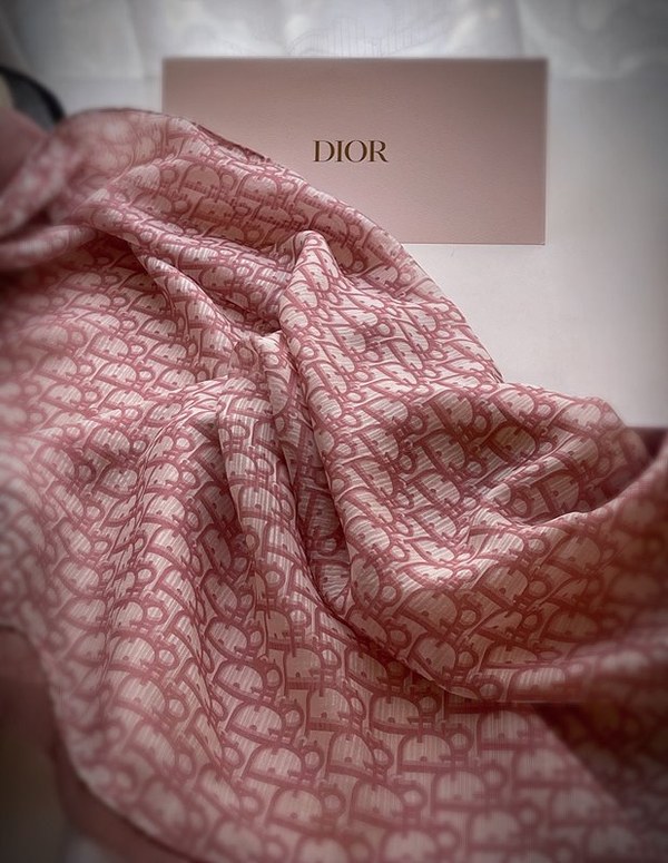 디올 실크 오블리크 스카프 [매장가 350만원대]