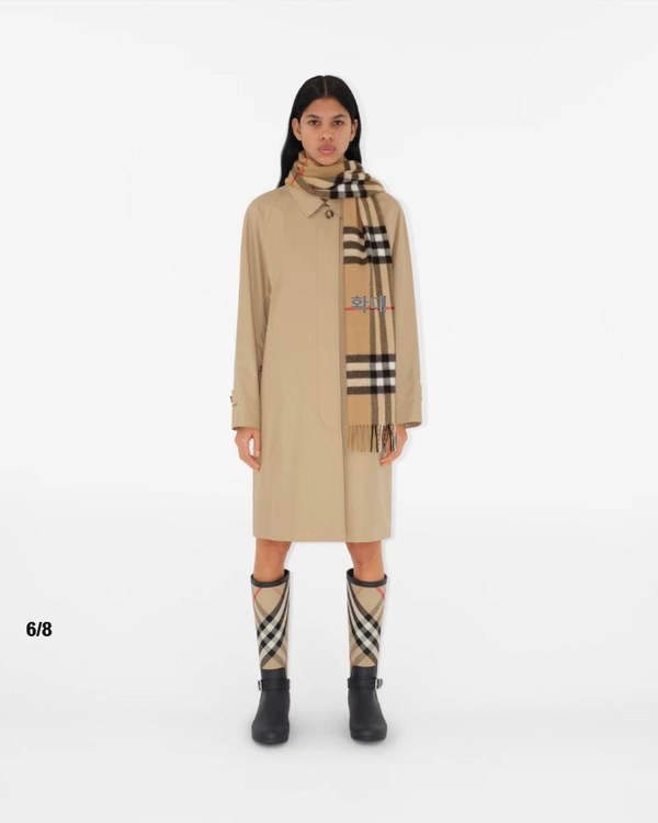 버버리 체크 캐시미어 스카프 [매장가 80만원대]