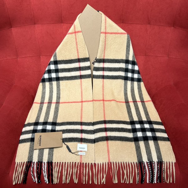 버버리 체크 캐시미어 스카프 [매장가 80만원대]
