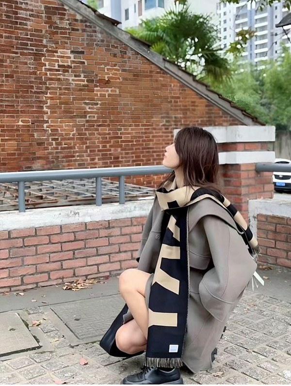 버버리 캐시미어100 스카프 목도리