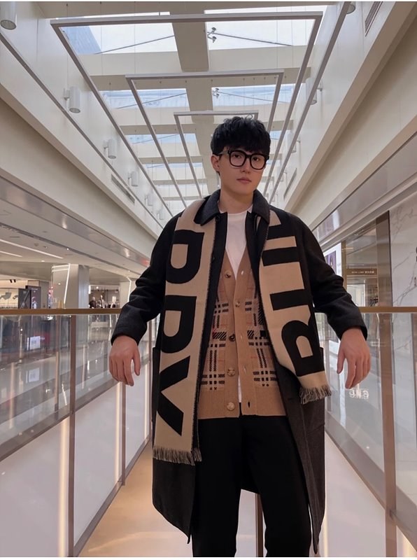 버버리 캐시미어100 스카프 목도리