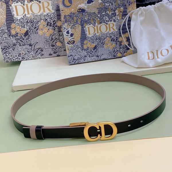 디올 Dior Saddle 리버시블 벨트 / 블랙파우더베이지 20mm [매장가123만원대]