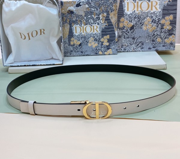 디올 Dior 30 Montaigne 리버시블 벨트 / 블랙라떼20mm [매장가123만원대]