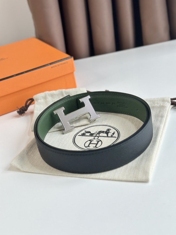 에르메스 Hermes H GUILLOCHEE 양면 벨트 32mm 리버시블 벨트 / 3컬러 [매장가 173만원대]