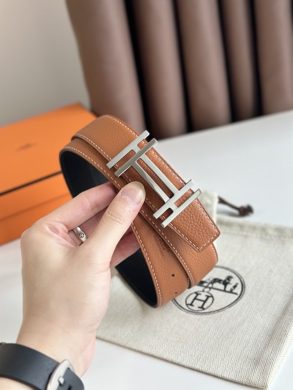 에르메스 Hermes H AU CARRE 양면 토고 벨트 32mm 리버시블 벨트 / 2컬러 [매장가 173만원대]