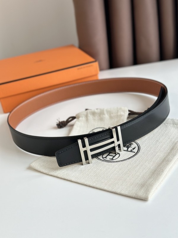 에르메스 Hermes H AU CARRE 양면 토고 벨트 32mm 리버시블 벨트 / 2컬러 [매장가 173만원대]