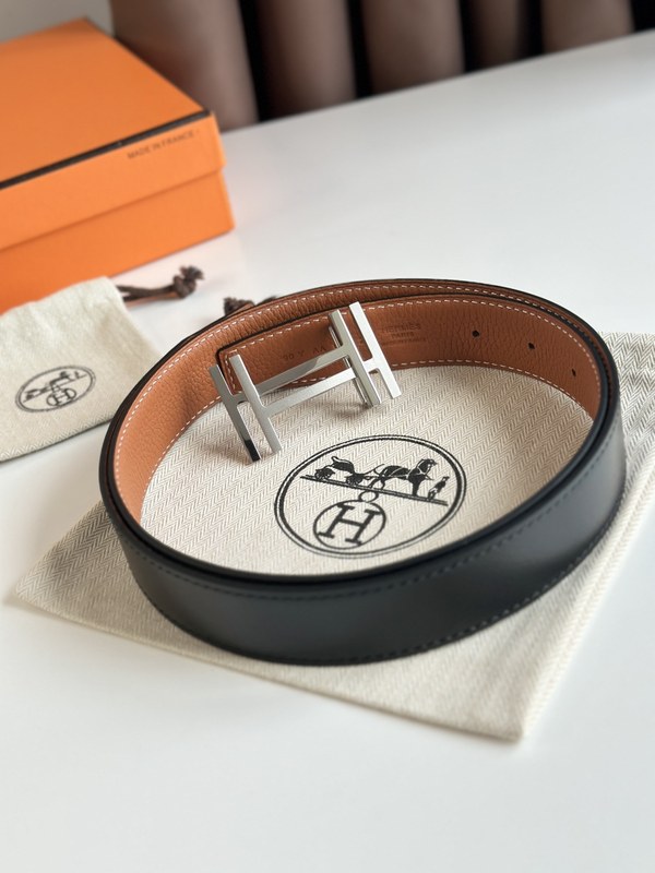 에르메스 Hermes H AU CARRE 양면 토고 벨트 32mm 리버시블 벨트 / 2컬러 [매장가 173만원대]