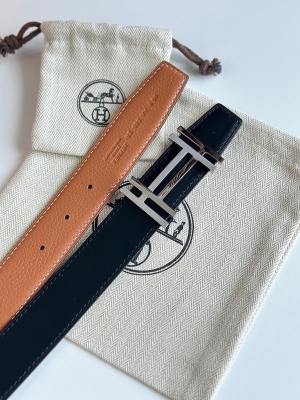 에르메스 Hermes H AU CARRE 양면 토고 벨트 32mm 리버시블 벨트 / 2컬러 [매장가 173만원대]