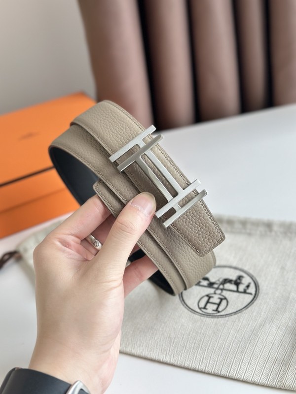 에르메스 Hermes H AU CARRE 양면 토고 벨트 32mm 리버시블 벨트 / 2컬러 [매장가 173만원대]