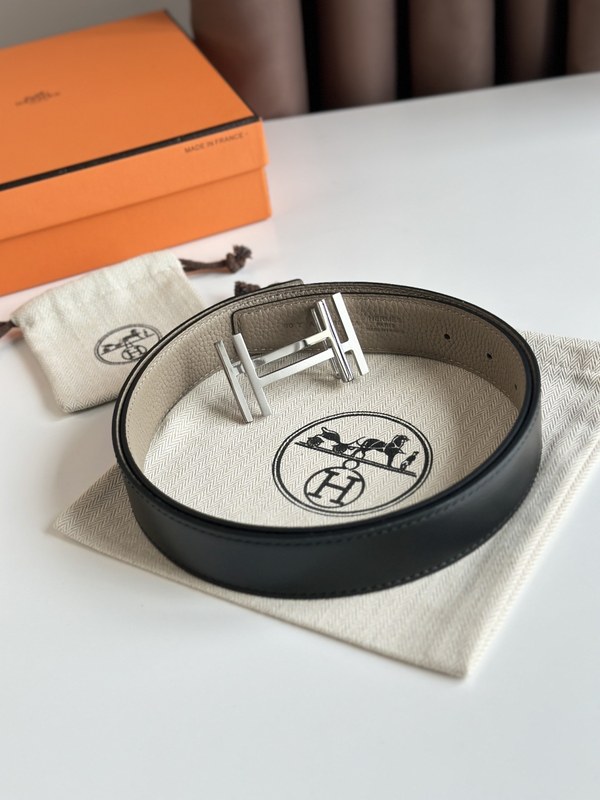 에르메스 Hermes H AU CARRE 양면 토고 벨트 32mm 리버시블 벨트 / 2컬러 [매장가 173만원대]
