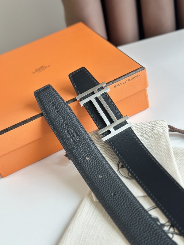 에르메스 Hermes H AU CARRE 양면 토고 벨트 32mm 리버시블 벨트 / 2컬러 [매장가 173만원대]