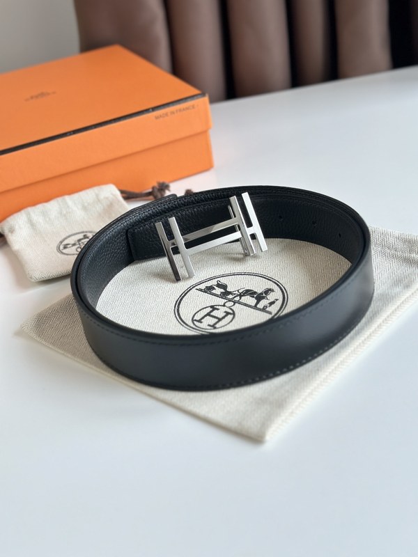 에르메스 Hermes H AU CARRE 양면 토고 벨트 32mm 리버시블 벨트 / 2컬러 [매장가 173만원대]