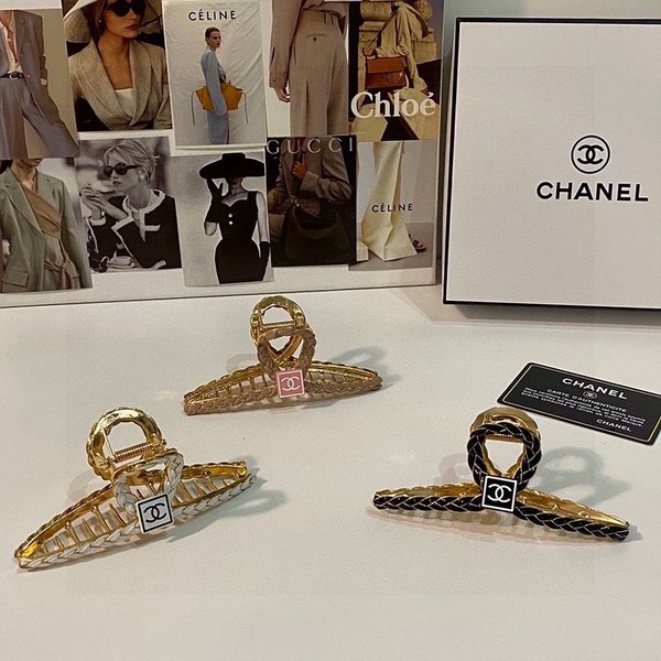 샤넬 헤어 집게핀 / 3컬러