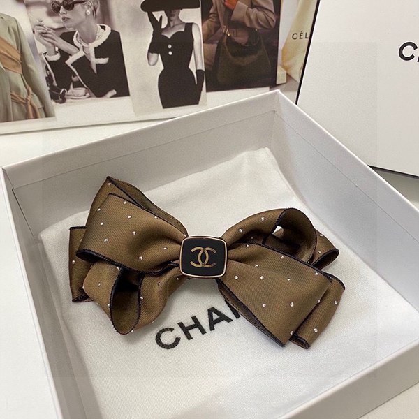 샤넬 리본 헤어핀 / 3컬러