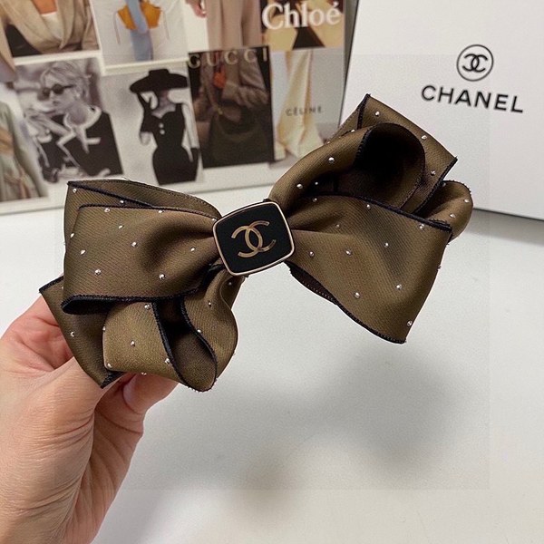 샤넬 리본 헤어핀 / 3컬러