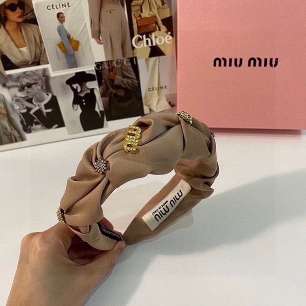 미우미우 헤어밴드 / 2컬러