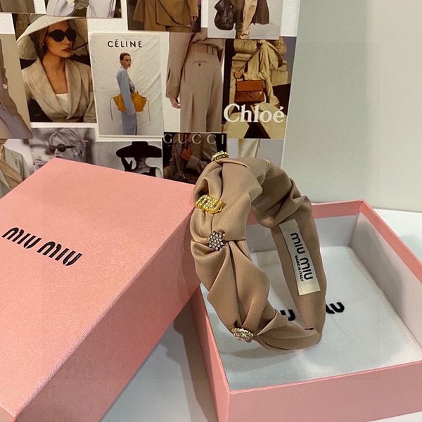 미우미우 헤어밴드 / 2컬러