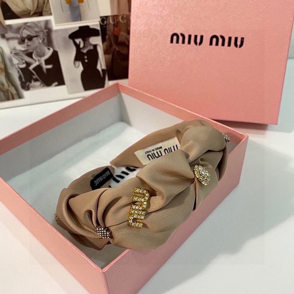 미우미우 헤어밴드 / 2컬러