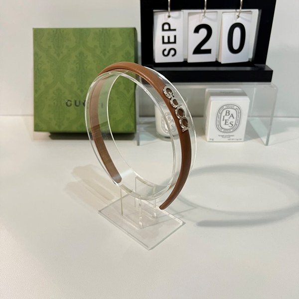 구찌 GUCCI 로고 헤어밴드 / 3컬러