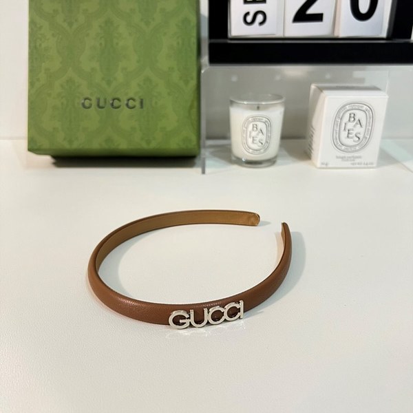구찌 GUCCI 로고 헤어밴드 / 3컬러