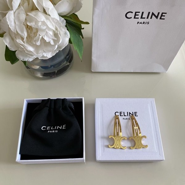 셀린느 트리옹프 스냅 헤어 클립 [매장가 63만원대]