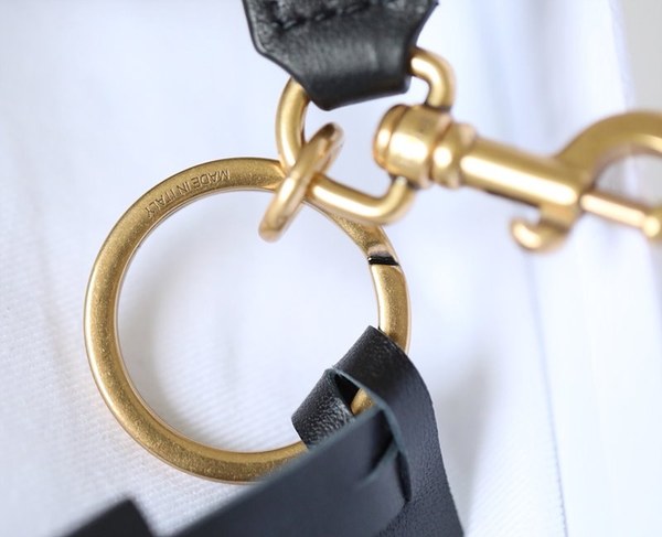 가방 길이조절 가능한 마이크로 숄더 스트랩 / 블루 [매장가120만원대]