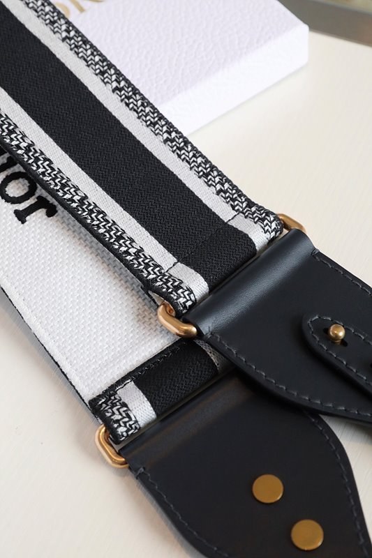 길이 조절 가능한 링 숄더 스트랩 / 블랙 [매장가160만원대]