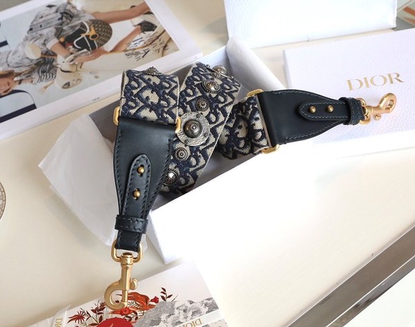 디올 링 숄더 스트랩 / 블루 [매장가205만원대]