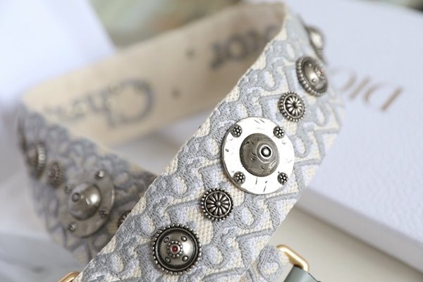 디올 링 숄더 스트랩 / 그레이 [매장가205만원대]