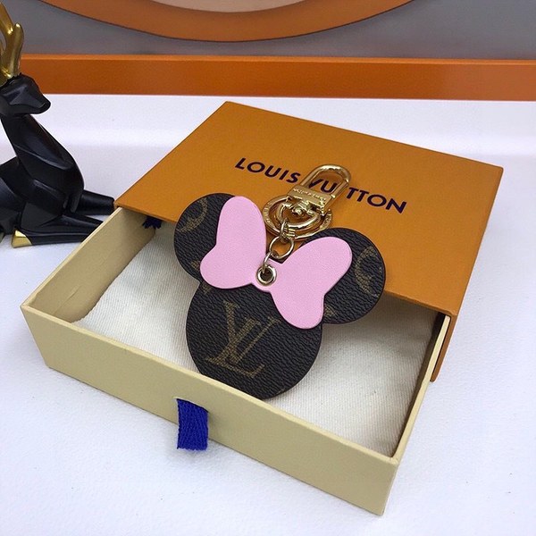 루이비통 미키마우스 펜던트 키링 핑크