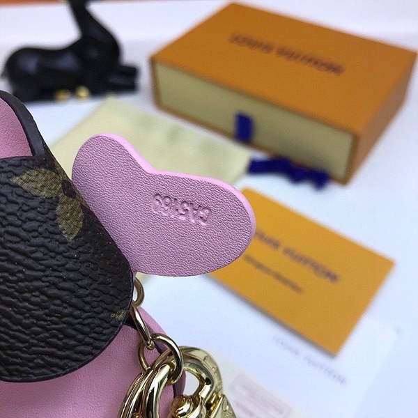 루이비통 미키마우스 펜던트 키링 핑크