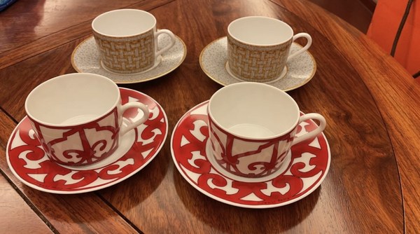 에르메스 스페인발코니 찻잔세트 [매장가 400만원대]