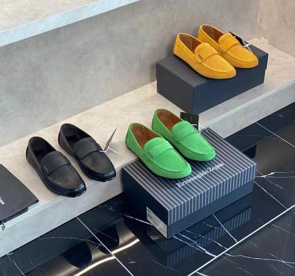 제냐 2021 펀칭 드라이빙 슈즈