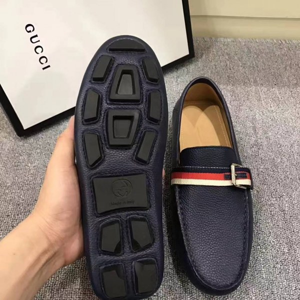Gucci 구찌 Leather driver with Sylvie Web buckle shoes 3가지 색상