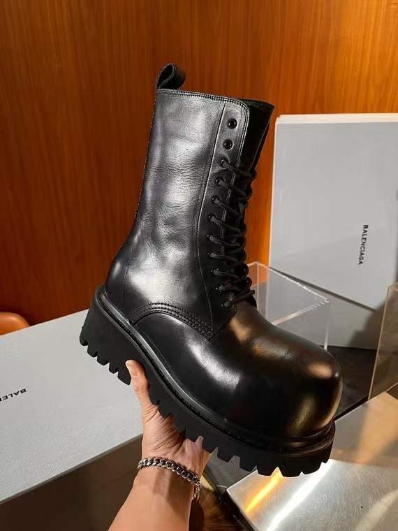 발렌시아가 2025 스톰퍼 부티 부츠 신발