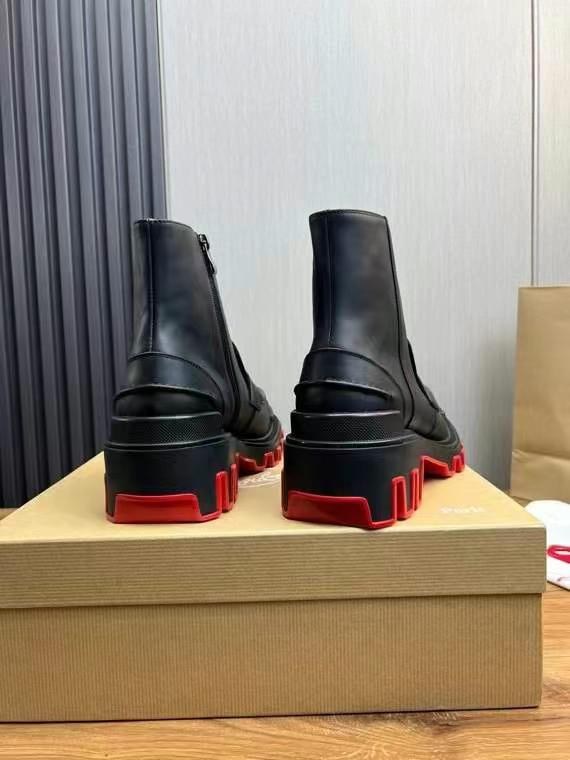 루부탱 2025 CL로고 와펜 페니 부츠 신발