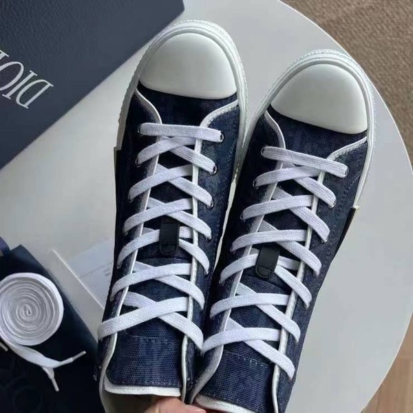 디올 2025 B23 데님 오블리크 하이탑 슈즈 신발 스니커즈 운동화