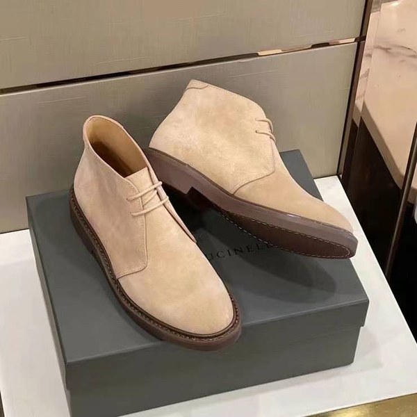 브루넬로쿠치넬리 2024 처카 앵클 부츠 신발