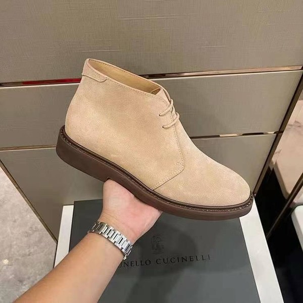 브루넬로쿠치넬리 2024 처카 앵클 부츠 신발