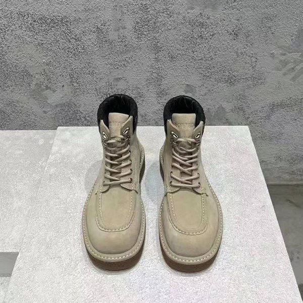 보테가베네타 2024 해독 레이스업 앵클 부츠 신발 스웨이드