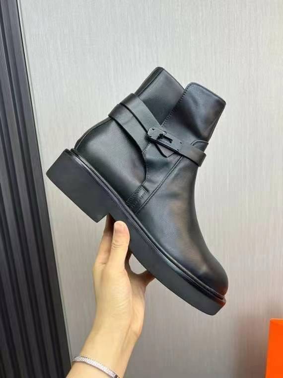 에르메스 2024 JEFF 앵클 부츠 신발