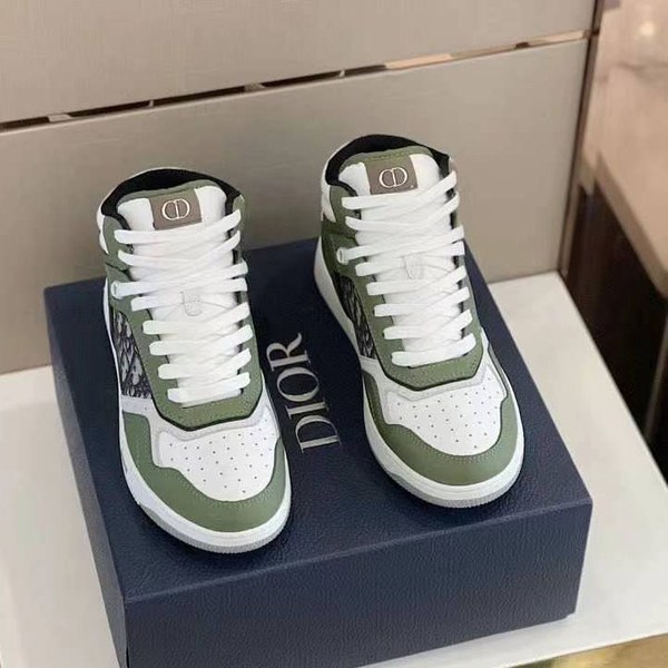 디올 2024 B27 크림올리브컬러 하이탑 스니커즈 신발 슈즈 운동화