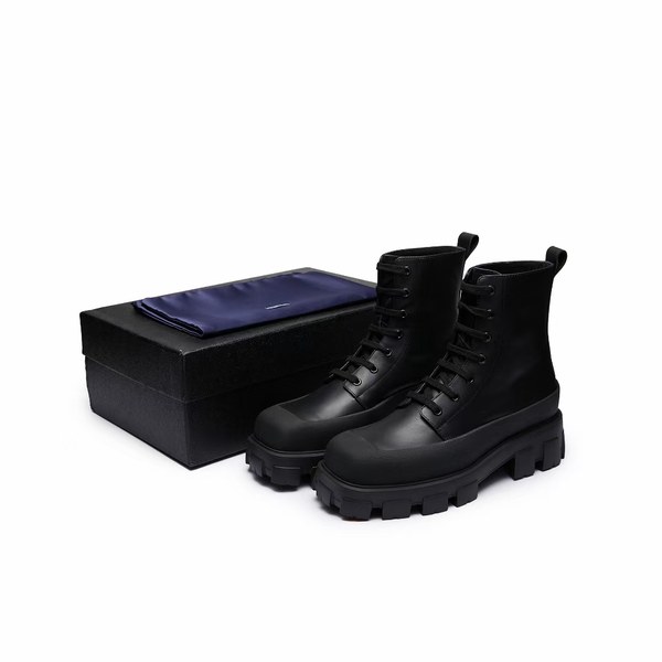 프라다 2022 가죽 부티 부츠