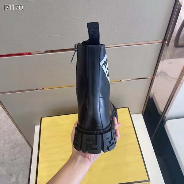 펜디 2021 FF 스트라이프 청키솔 부츠