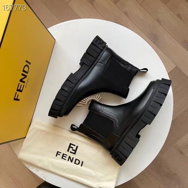 펜디 2021 포스FF 청키솔 첼시 부츠