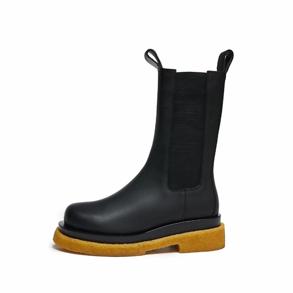 보테가베네타 2021 크레페솔 러그 첼시 부츠