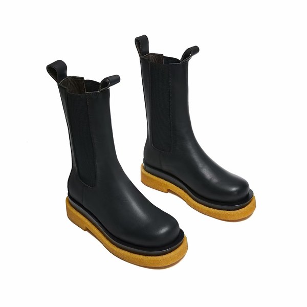 보테가베네타 2021 크레페솔 러그 첼시 부츠