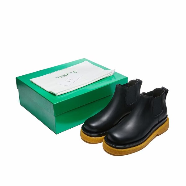 보테가베네타 2021 크래페솔 러그 첼시 미드탑 부츠